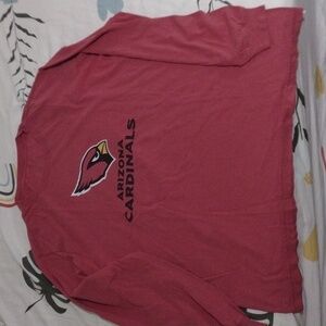 Red Arizona Cardinals long sleeve shirt